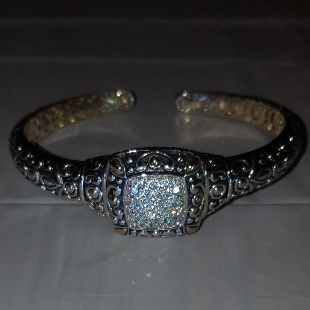 ⚠⚠SOLD⚠⚠  John Hardy 14K Gold /Sterling Bracelet